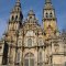 foto katedrály v Santiagu de Compostela