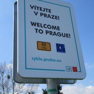 Ve směru do Prahy od Zelenče (Autor: Petr Uzel) 
