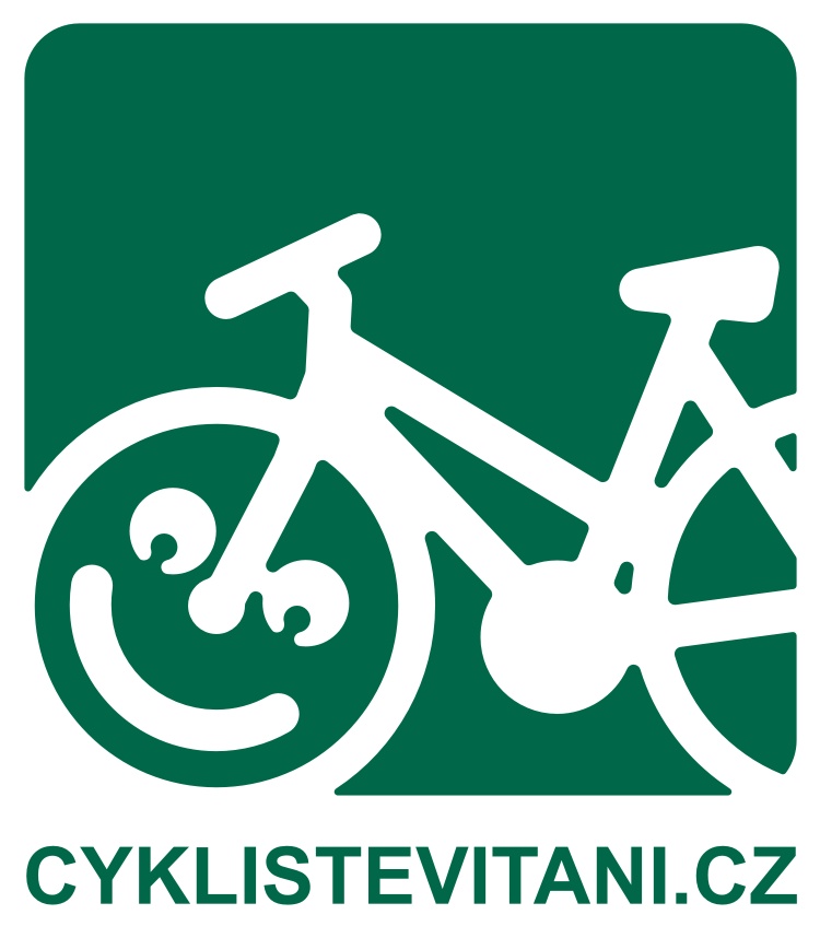 Logo cyklisté vítáni