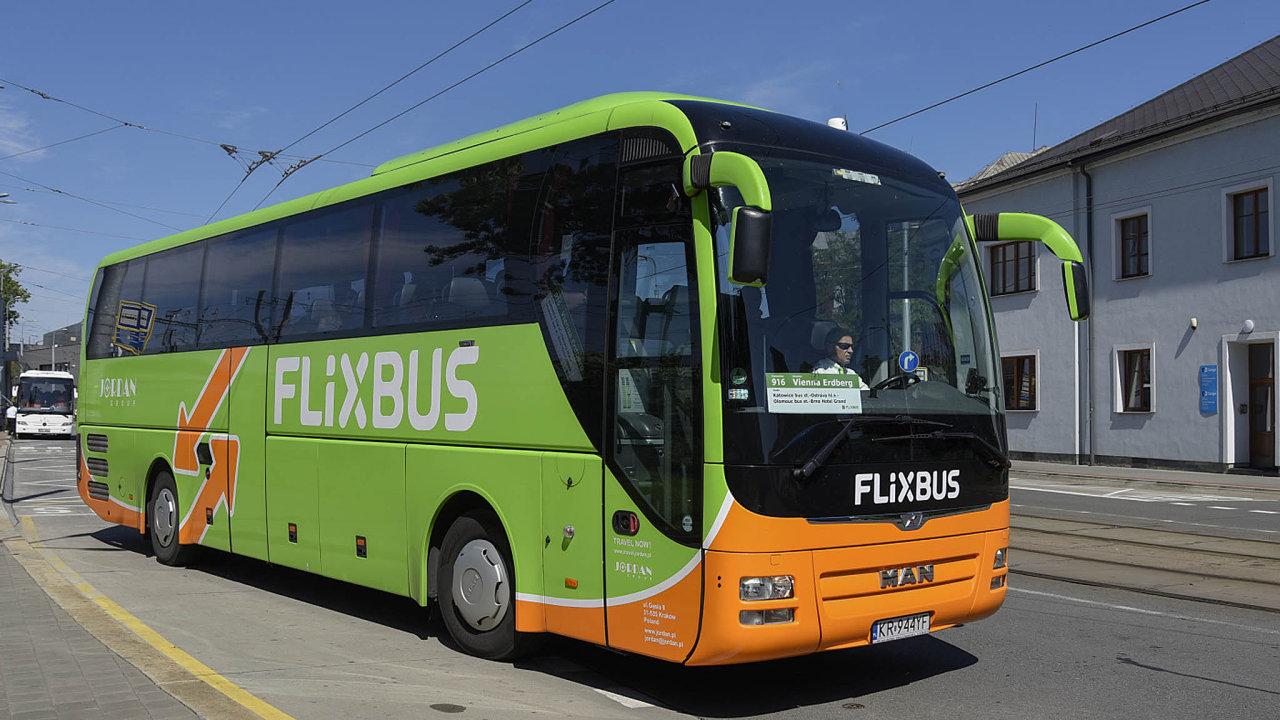 autobus společnosti Flixbus
