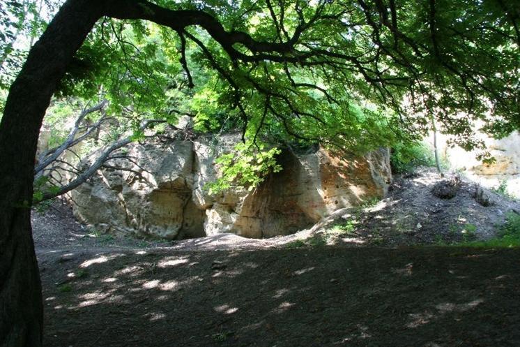 foto z naučné stezky - Prosecké skály