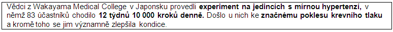 důvody, jak chůze snižuje krevní tlak