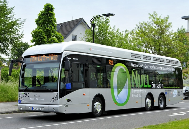 vodíkový autobus Van Hool - foto