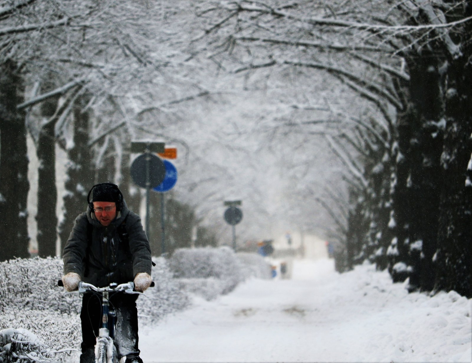 cyklisté v Helsinkách
