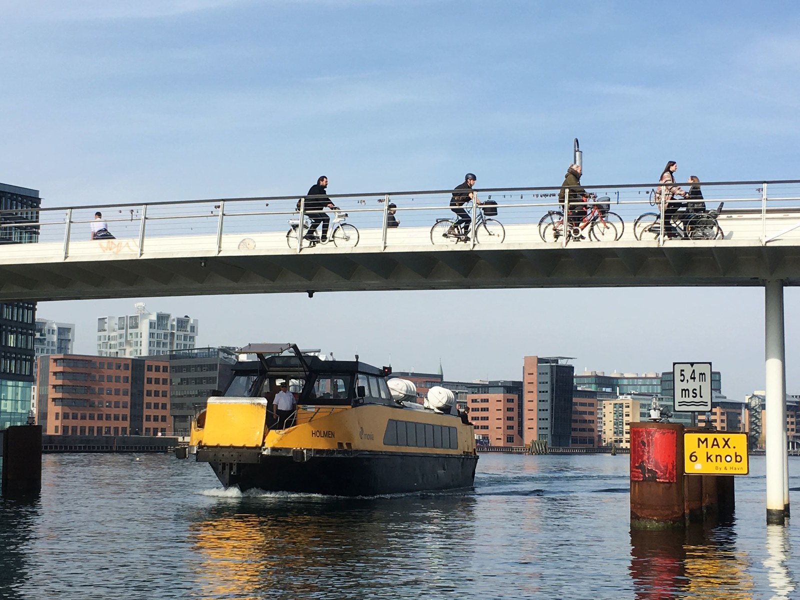 cyklisté v Kodani