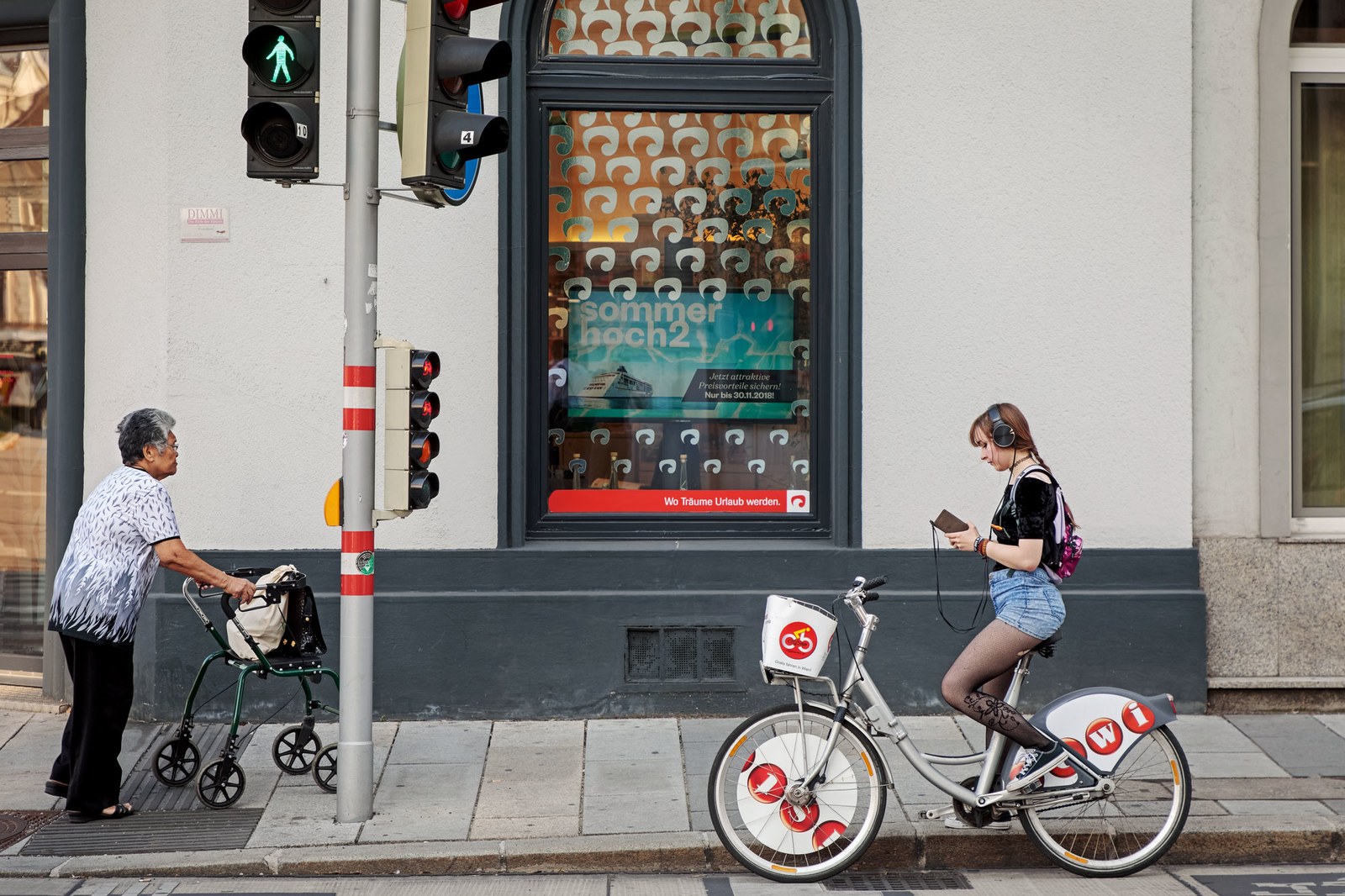 cyklisté ve Vídni