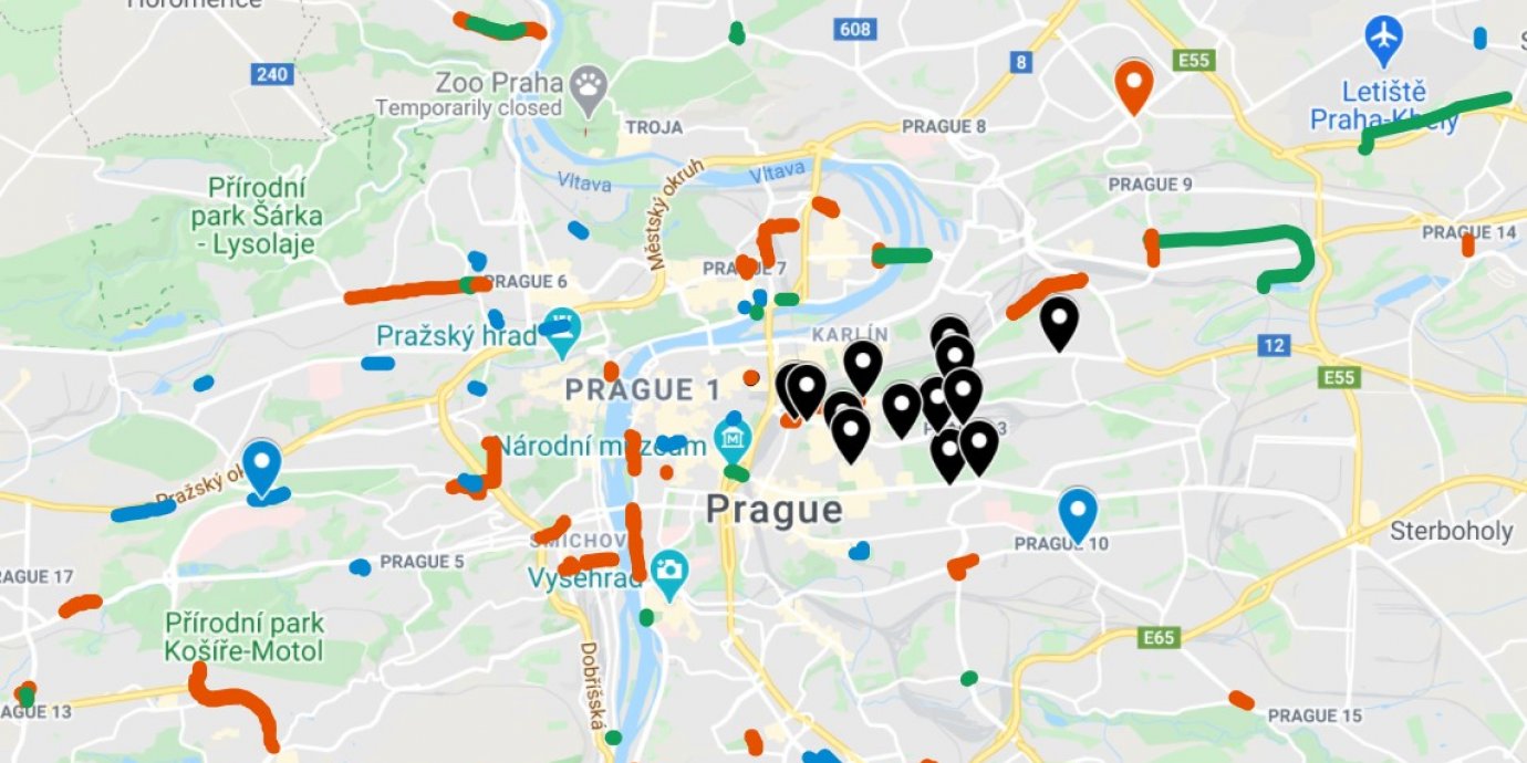 Infrastruktura v Praze pro cyklisty se každým rokem zlepšuje. Letos to je důležitější než jindy. 