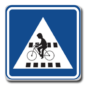 značka Přejezd pro cyklisty