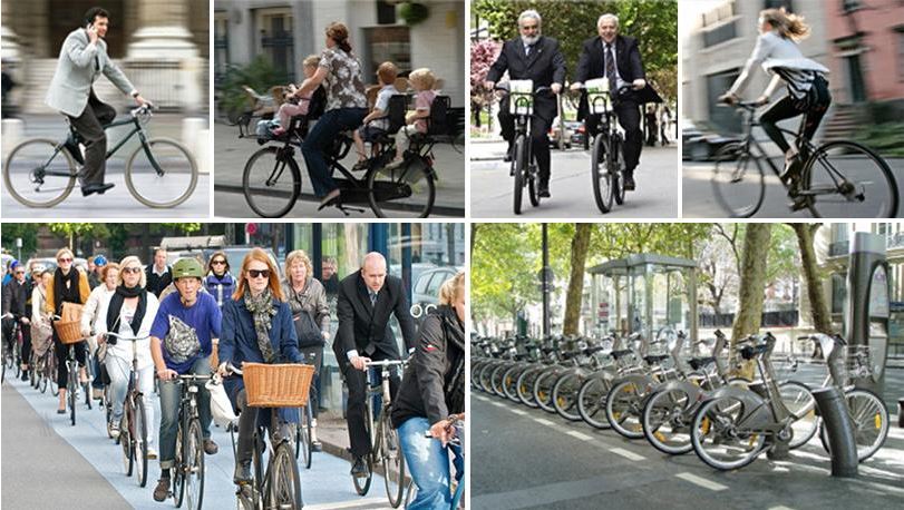 6 fotek se spokojenými cyklisty v Kodani