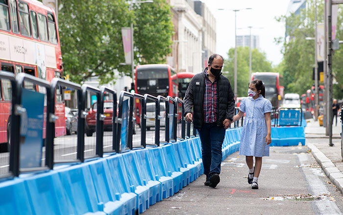Londýn, Streetspace for London | Zdroj: https://tfl.gov.uk/