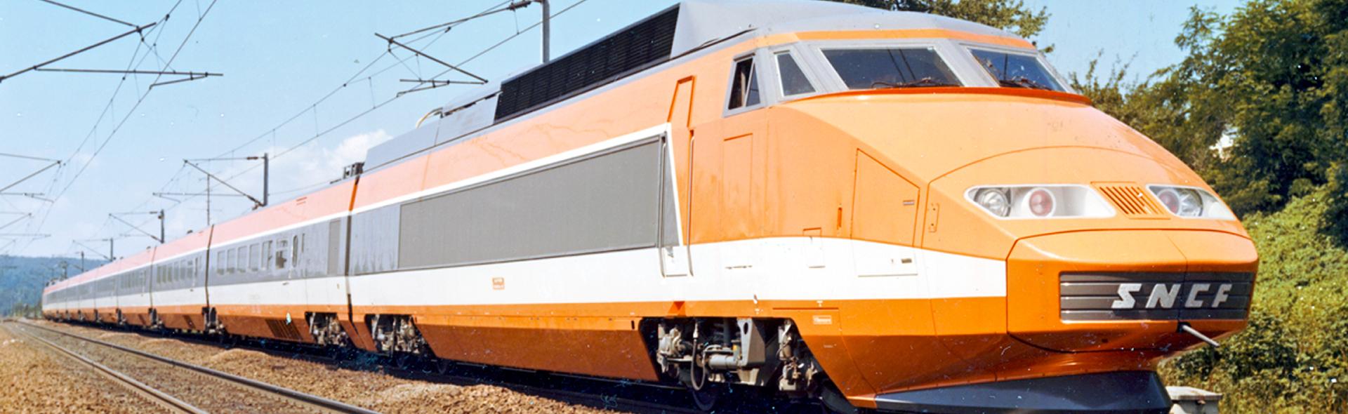 Francouzské TGV v roce 1981 při rychlostním rekordu | zdroj: SNCF