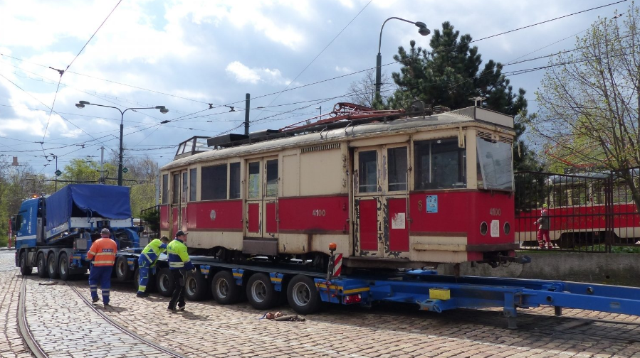 fotografie tramvaje "Mevro"