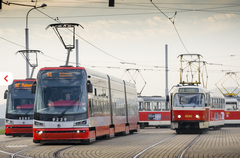 Tramvaje na konečné