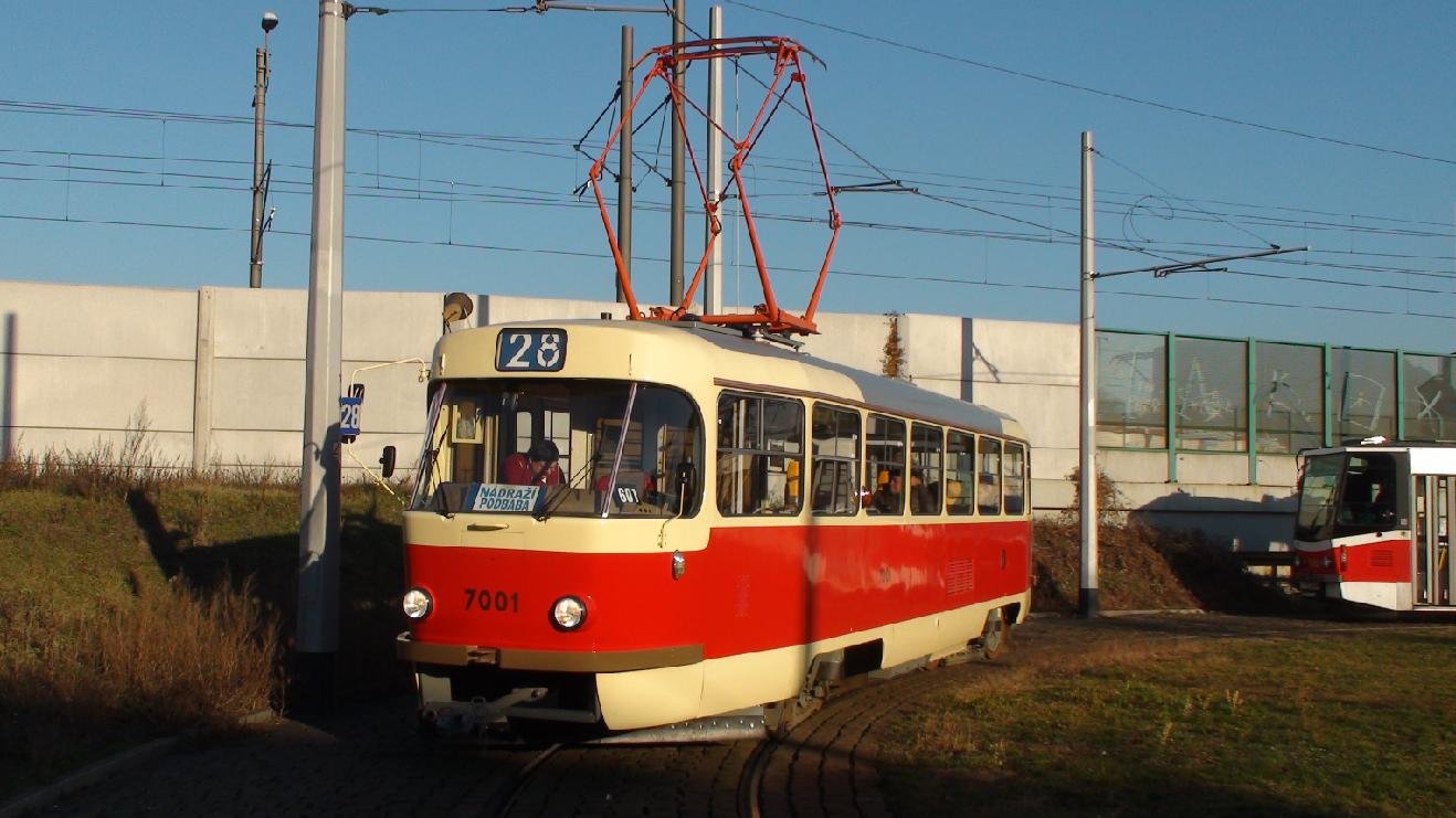 fotografie tramvaje T3SU