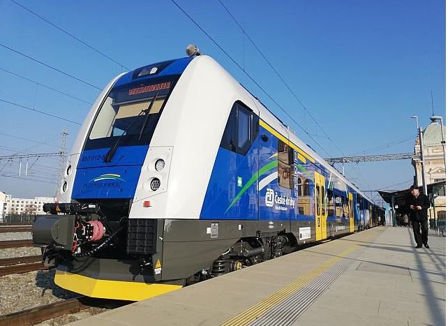 foto: lokomotiva vlaku ČD