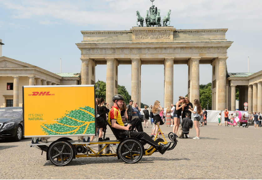 KARGO KOLO firmy DHL v Berlíně