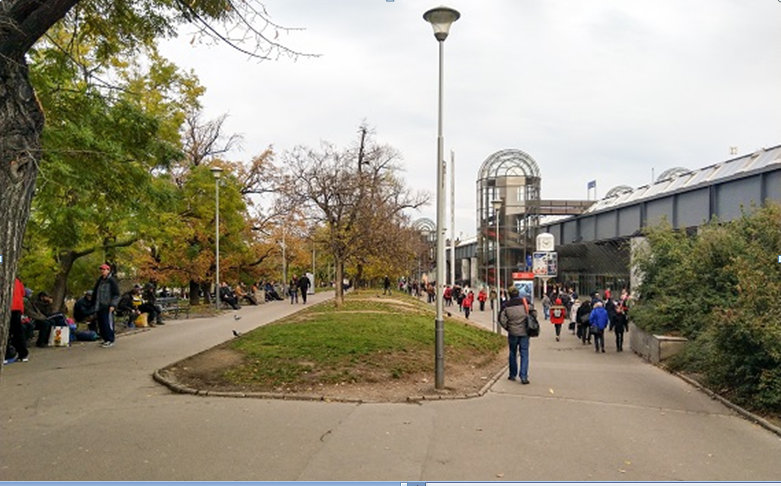 Foto: Vrchlického sady - současná podoba