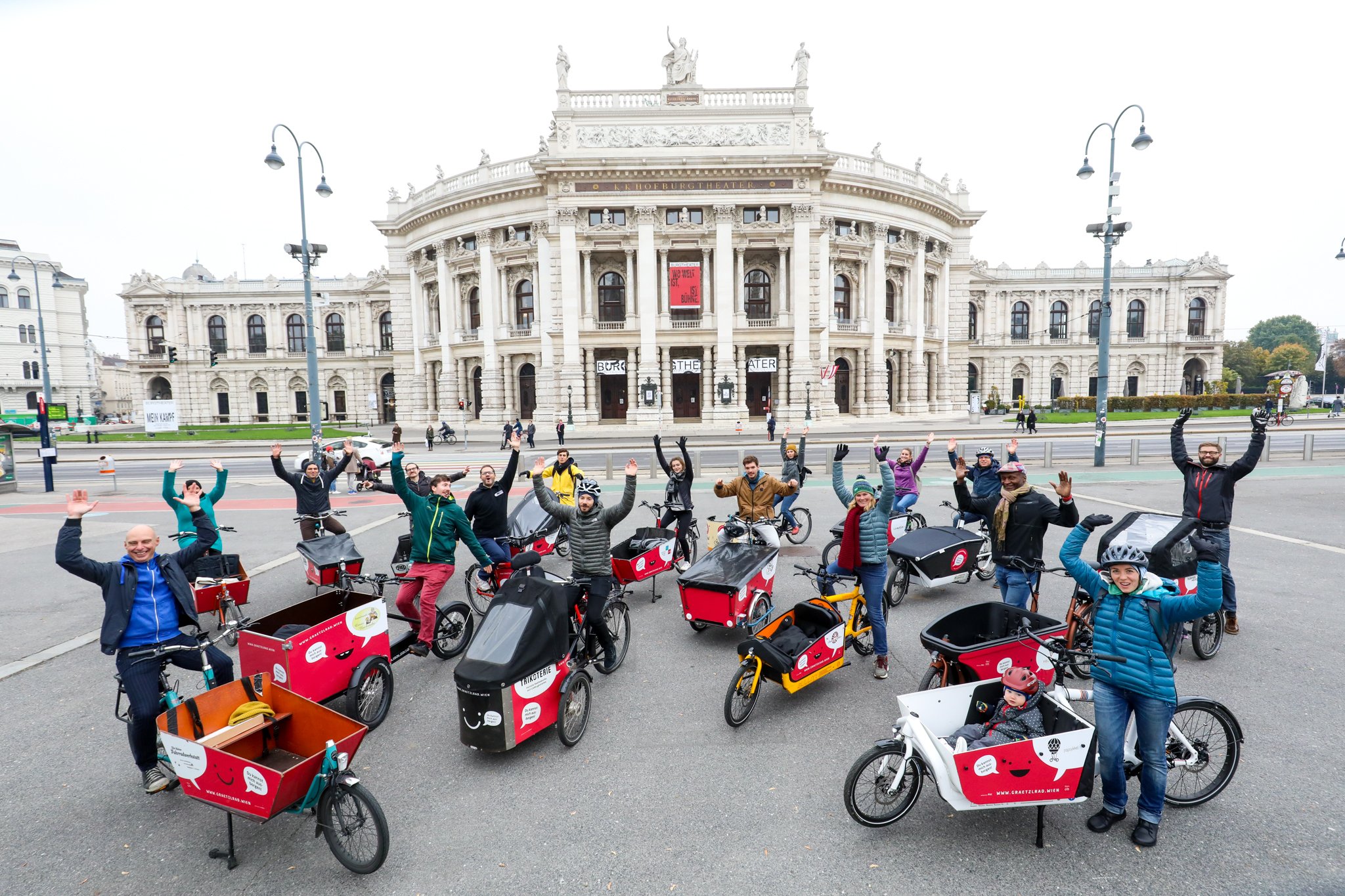 Ve Vídni byl rozšířen původně pilotní projekt pro podporu cargo kol | zdroj: fahrradwien.at