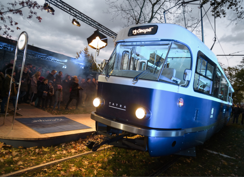 foto tramvaje T3 Coupé