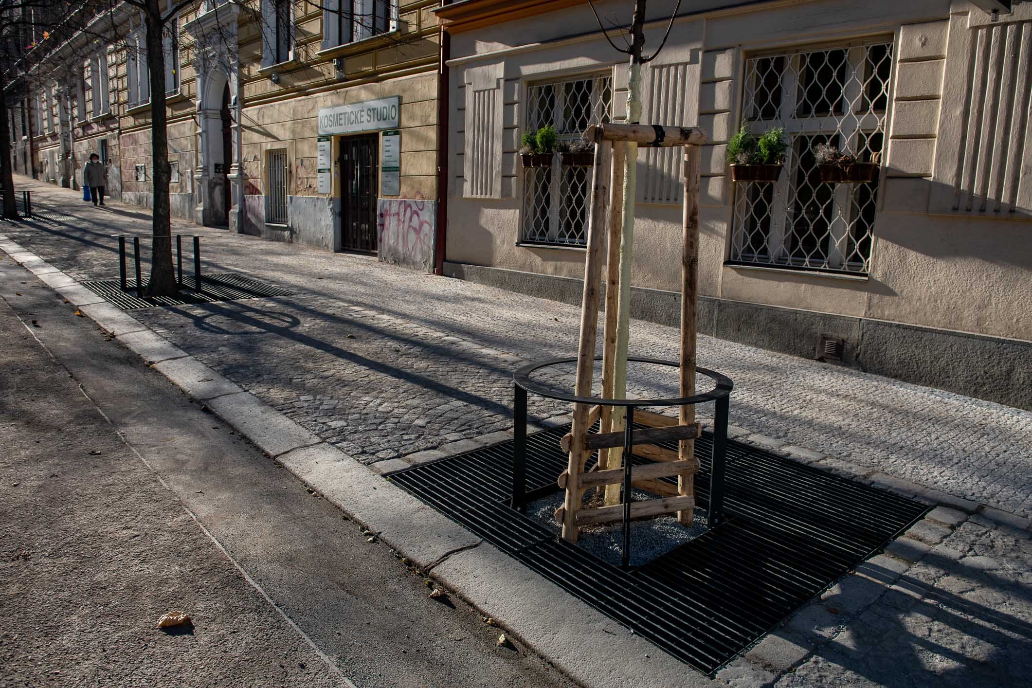 foto jednoho z opravených chodníků