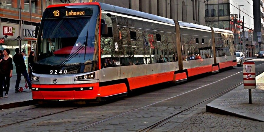 foto tramvaje č. 16