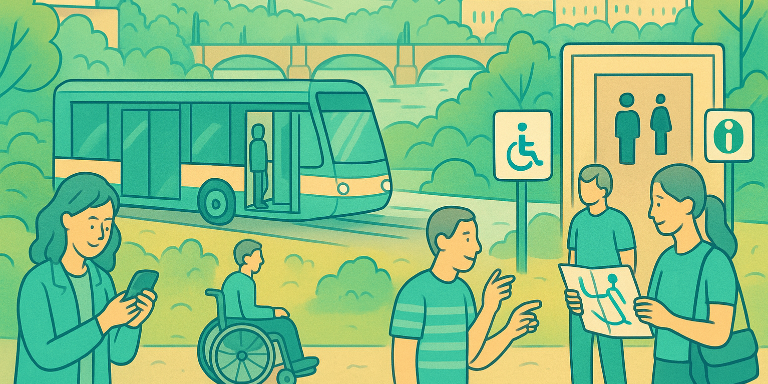 Přístupná veřejná hromadná doprava v Praze