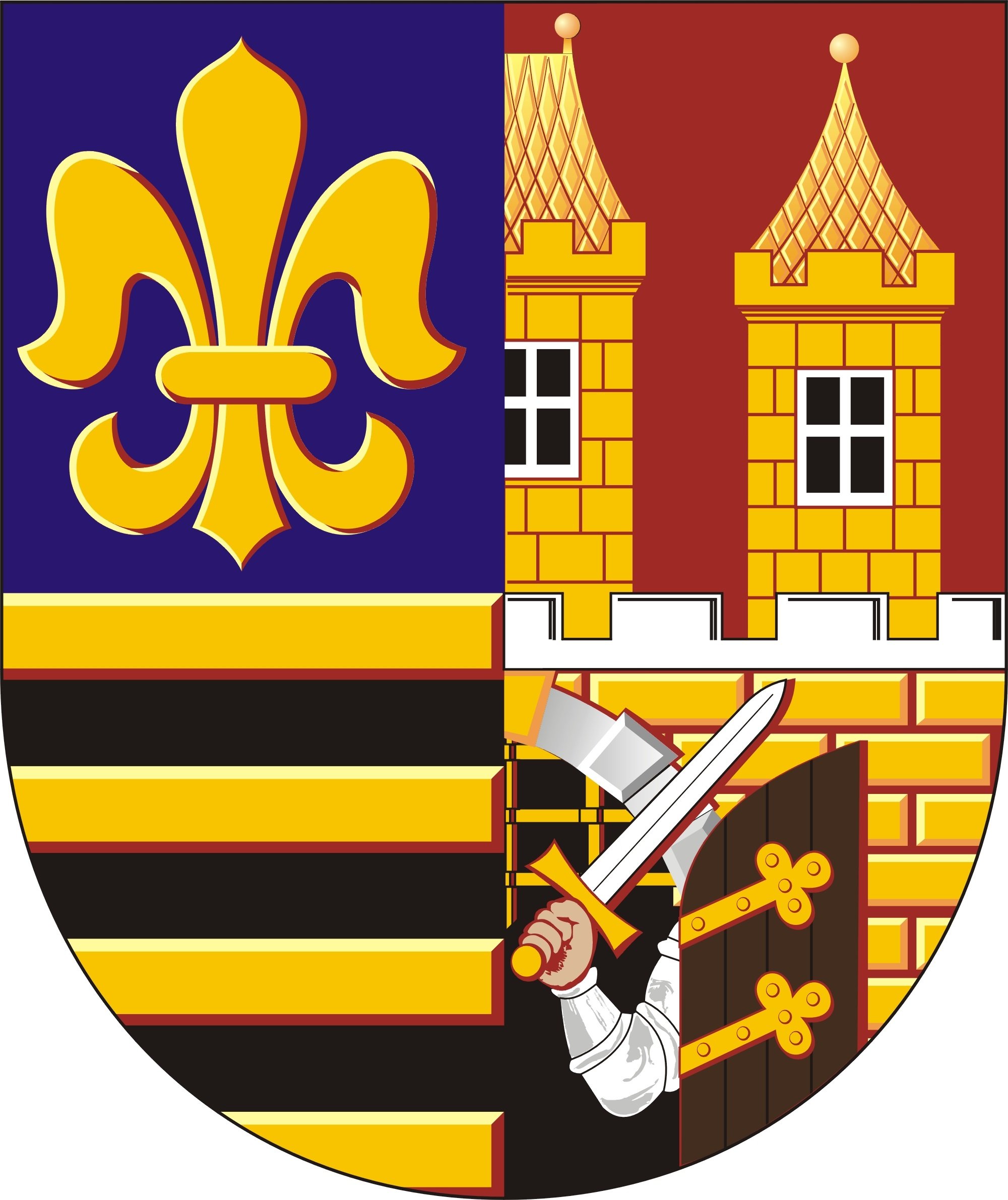 Městský znak Čakovice