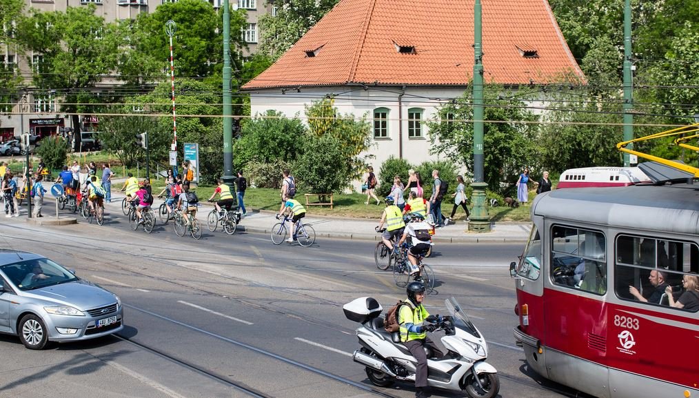 foto z loňského ročníku cyklojízdy