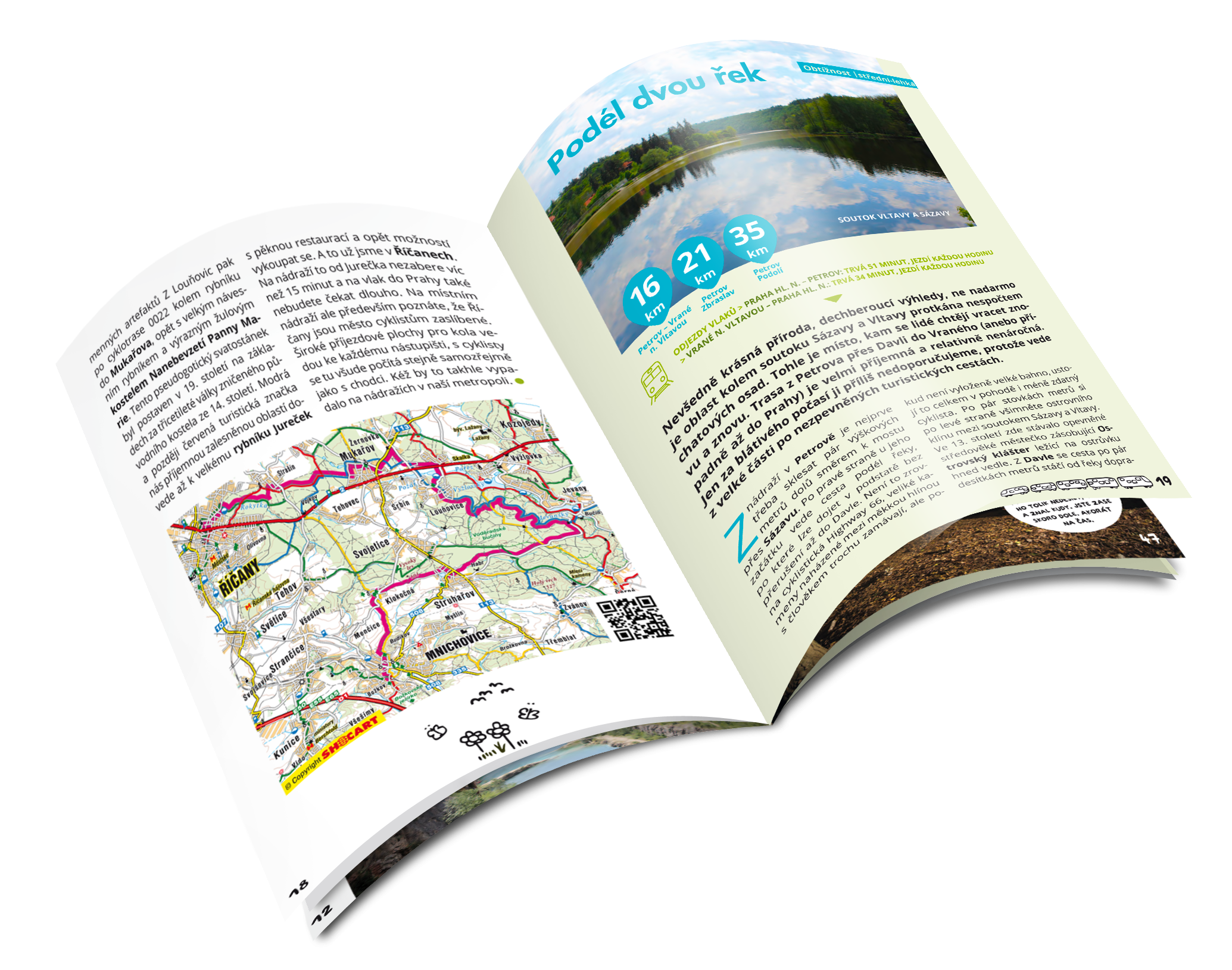 Katalog cyklovýletů vlakem