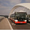 foto: autobus č. 112 jedoucí po Trojském mostě 