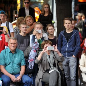 publikum u hlavní scény  